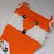 SOCKS 'FOX FAMILY' knitted socks family look. Socks and tights. Gala Devi (crochet design). My Livemaster. Фото №4