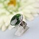 Ring with diopside. Silver. Rings. Author Jewelry from natural stones. My Livemaster. Фото №4