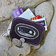 Kartholder:-mini suede wallet Southern Night, Cardholder, Chernomorskoe,  Фото №1