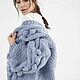 Вязаный кардиган крупной вязки. Кардиганы. Knit by Heart - Вязаная одежда 富. Ярмарка Мастеров.  Фото №4