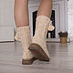 Order Genesisone ankle boots 'Milan'. KnittedBoots. Livemaster. . High Boots Фото №3