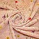 Шитье розовое с цветами. Ткани. Итальянские ткани ШЕЛКОВЫЙ РАЙ. Ярмарка Мастеров.  Фото №6