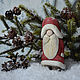 Figure of Santa Claus made of wood, Ded Moroz and Snegurochka, Ufa,  Фото №1