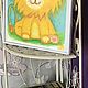 Painting for children in oil pastel with a lion cub 'Golden' 297h420 mm. Pictures. Larisa Shemyakina Chuvstvo pozitiva (chuvstvo-pozitiva). My Livemaster. Фото №5