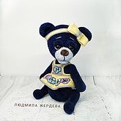 Куклы и игрушки handmade. Livemaster - original item Teddy bear, teddy bear toy in clothes. Handmade.