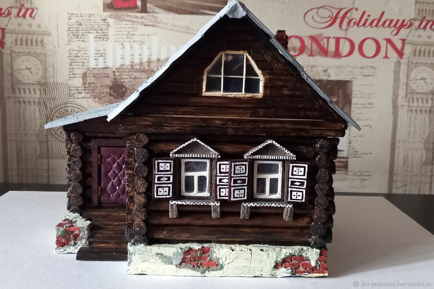 Декоративный домик (миниатюра), Кукольные домики, Омск,  Фото №1
