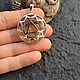 Чакральный кулон "Манипура" с лимонным кварцем". Кулон. Karma-jewelry. Ярмарка Мастеров.  Фото №4