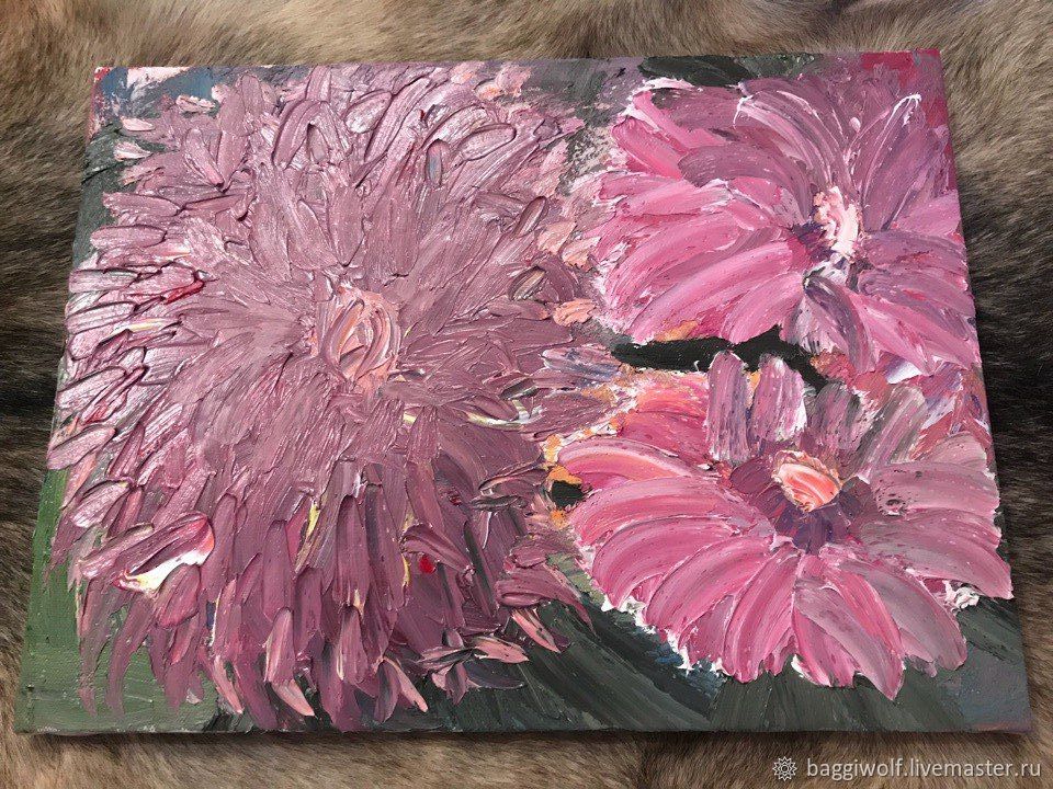 Oil painting 'PEONIES', Pictures, Moscow,  Фото №1