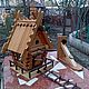 Скворечник избушка "Европея". Кормушки для птиц. Звезда Уссури. Ярмарка Мастеров.  Фото №4