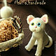 Katu Kitten. Stuffed Toys. MariSa handmade. Online shopping on My Livemaster.  Фото №2