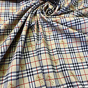 Материалы для творчества handmade. Livemaster - original item Italian fabric, Burberry cotton. Handmade.