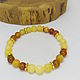 Order Bracelet with yellow calcite and agate. Selberiya shop. Livemaster. . Bead bracelet Фото №3