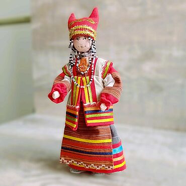 Куклы и игрушки ручной работы. Ярмарка Мастеров - ручная работа Кукла в костюме Рязанской губернии Куклы в национальных костюмах. Handmade.