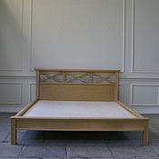 Для дома и интерьера handmade. Livemaster - original item Country bed made of solid oak. Handmade.
