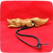 Сувениры и подарки handmade. Livemaster - original item Torang, athame, totem palm stick of FOXES. Handmade.