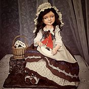 boudoir doll: Textile doll angel