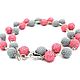 Beads 'Gray-pink', beads, beads necklace. Beads2. Beaded jewelry. Online shopping on My Livemaster.  Фото №2