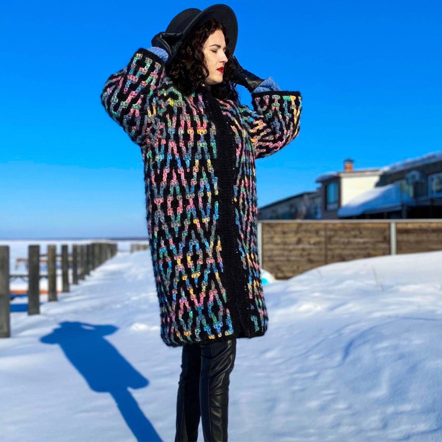 Осеннее вязаное пальто в интернет-магазине на Ярмарке Мастеров | Пальто ...