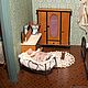 Антикварная кукольный домик Двухкомнатная квартира. Кукольные домики. Antique-dolls-g. Ярмарка Мастеров.  Фото №4