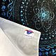 Order Table cloth for divination 50h50 cm. taronessa. Livemaster. . Ritual tablecloth Фото №3