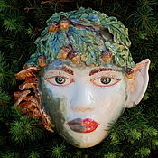 Для дома и интерьера handmade. Livemaster - original item Mask interior: Wood elf.. Handmade.