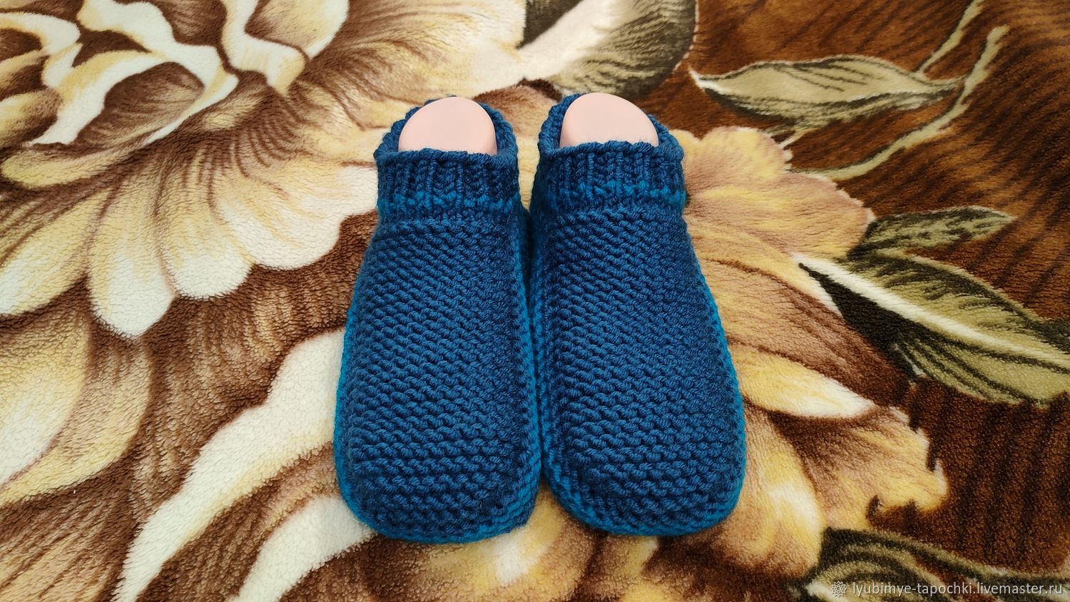 САМЫЕ ПРОСТЫЕ МУЖСКИЕ СЛЕДКИ БЕЗ ШВА!/MEN'S KNITTED SLIPPERS