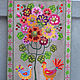 Embroidery .The miracle tree . Pictures. Magic stitch. My Livemaster. Фото №6
