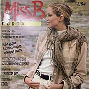 Материалы для творчества handmade. Livemaster - original item Burda Special Magazine - Miss B Autumn’94 (3/94). Handmade.