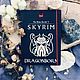 Skyrim Dragonborn Wooden notebook / Sketchbook. Sketchbooks. geekwoodxyz. Online shopping on My Livemaster.  Фото №2