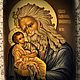 Hand painted icon, Saint Simeon the God-receiver. Icons. Orthodox icon (icona-icona). Online shopping on My Livemaster.  Фото №2