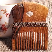 Сувениры и подарки handmade. Livemaster - original item Provence comb, mulberry, wooden comb, wood inlay. Handmade.