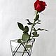 Stylish geometric vase. Flower vase. High vase. Loft. Vases. Glass Flowers. Online shopping on My Livemaster.  Фото №2