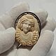 Portrait cameos - Mammoth tusk carving and silver. Pendants. NGS Masters. Online shopping on My Livemaster.  Фото №2