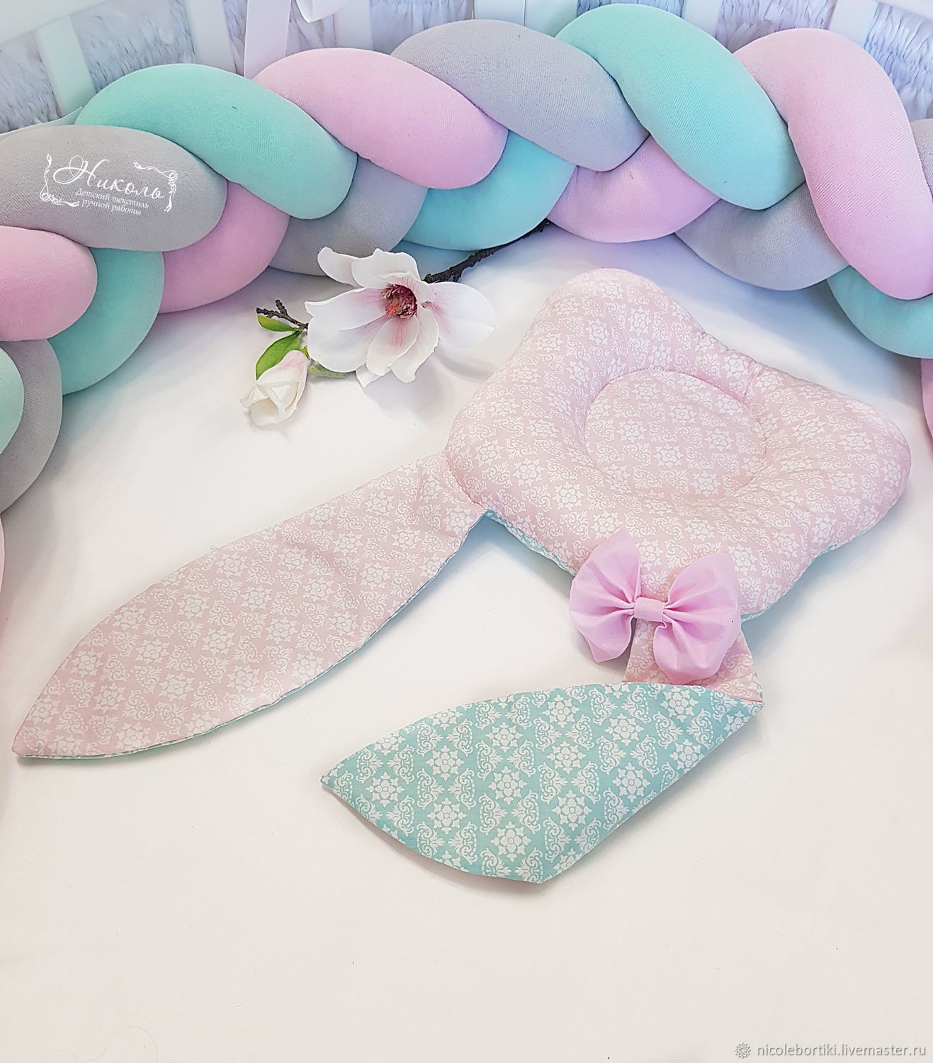 детские подушки для новорожденных фото