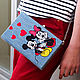 Clutch book ' Mickey & Minnie', Clutches, Permian,  Фото №1