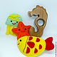 Order Teething toy teether Sea horse Wooden toy. Shop Grizunok teether. Livemaster. . Teethers and rattles Фото №3