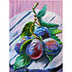 Picture Of Plum. Still life. 18*24, Pictures, Rostov-on-Don,  Фото №1