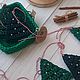 Ёлочная гирлянда вязаная 2м. Ручная работа. Игрушки. Knited by Svetlana Sklyar. Интернет-магазин Ярмарка Мастеров.  Фото №2