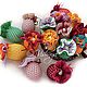 EASTER. Knitting. Decor for decorating eggs. (set - 3 pcs.). Easter souvenirs. Cross stitch and beads!. My Livemaster. Фото №14
