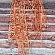 Shawl Rowan beads linen openwork. Shawls. Bright Shawls by BorchankaZL. Online shopping on My Livemaster.  Фото №2
