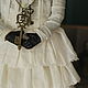 interior doll: A two-headed goat in a white dress. Interior doll. Irina Sayfiydinova (textileheart). My Livemaster. Фото №4