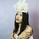 Ivory Women's Hat. Hats1. Novozhilova Hats. Online shopping on My Livemaster.  Фото №2
