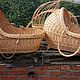 Cradle for baby made of natural vines, unsteady, cradle, Cradles, Tambov,  Фото №1