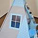 Set of wigwam Mat. Awnings, tents and awnings: Vig you for baby!. Nursery wigwam. Stkengu. Online shopping on My Livemaster.  Фото №2