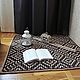 Интерьерный ковер, прикроватный коврик, ковер в ванную. Ковры для дома. NadinKnitHome. Интернет-магазин Ярмарка Мастеров.  Фото №2