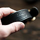 Order Leather dog collar 30mm — Black. odalgoods (odalgoods). Livemaster. . Dog - Collars Фото №3