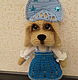 Snow maiden dog crocheted. Stuffed Toys. irinkavyazhet. Online shopping on My Livemaster.  Фото №2