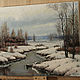  Winter river. Pictures. Karpov Andrey. Online shopping on My Livemaster.  Фото №2