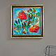 A copy of the product Painting rowan still life abstract oil on canvas. Pictures. Yulia Berseneva ColoredCatsArt. My Livemaster. Фото №5