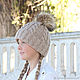 Women's knitted hat handmade. Caps. KnitTOyou. Online shopping on My Livemaster.  Фото №2